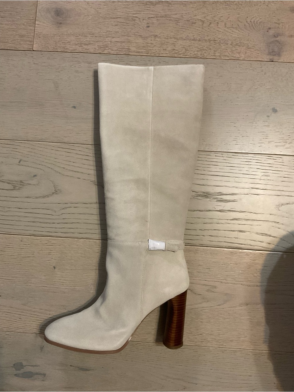 Frank Sarto Knee Boots Winter White